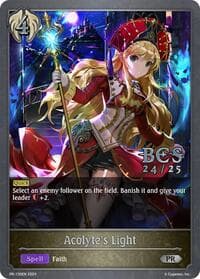 Acolyte's Light - Shadowverse: Evolve Promo Cards - Shadowverse: Evolve card