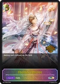 Themis's Decree - Shadowverse: Evolve Promo Cards - Shadowverse: Evolve card