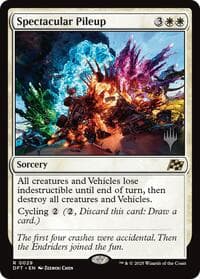 Spectacular Pileup - Promo Pack: Aetherdrift - Magic: The Gathering card