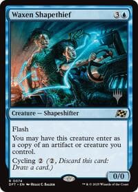 Waxen Shapethief - Promo Pack: Aetherdrift - Magic: The Gathering card