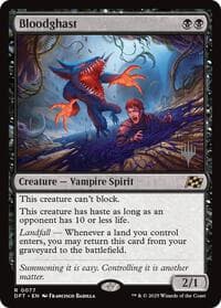 Bloodghast - Promo Pack: Aetherdrift - Magic: The Gathering card