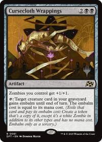 Cursecloth Wrappings - Promo Pack: Aetherdrift - Magic: The Gathering card