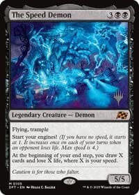 The Speed Demon - Promo Pack: Aetherdrift - Magic: The Gathering card