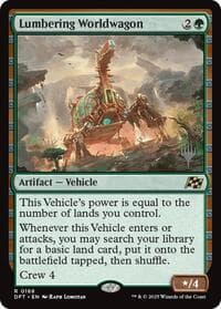 Lumbering Worldwagon - Promo Pack: Aetherdrift - Magic: The Gathering card