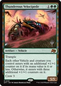 Thunderous Velocipede - Promo Pack: Aetherdrift - Magic: The Gathering card