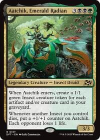 Aatchik, Emerald Radian - Promo Pack: Aetherdrift - Magic: The Gathering card