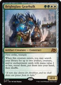 Brightglass Gearhulk - Promo Pack: Aetherdrift - Magic: The Gathering card