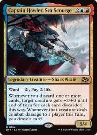 Captain Howler, Sea Scourge - Promo Pack: Aetherdrift - Magic: The Gathering card