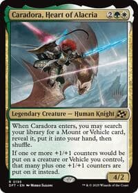Caradora, Heart of Alacria - Promo Pack: Aetherdrift - Magic: The Gathering card