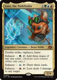 Loot, the Pathfinder - Promo Pack: Aetherdrift - Magic: The Gathering card