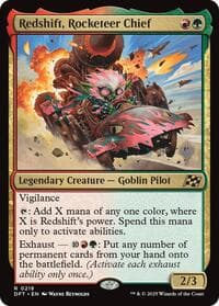 Redshift, Rocketeer Chief - Promo Pack: Aetherdrift - Magic: The Gathering card