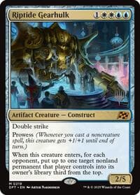 Riptide Gearhulk - Promo Pack: Aetherdrift - Magic: The Gathering card