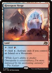 Riverpyre Verge - Promo Pack: Aetherdrift - Magic: The Gathering card