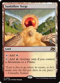 Sunbillow Verge - Promo Pack: Aetherdrift - Magic: The Gathering card