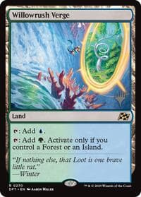 Willowrush Verge - Promo Pack: Aetherdrift - Magic: The Gathering card