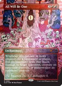 All Will Be One (Rainbow Foil) - Secret Lair Drop Series - Magic: The Gathering card