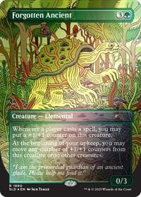 Forgotten Ancient (Rainbow Foil) - Secret Lair Drop Series - Magic: The Gathering card