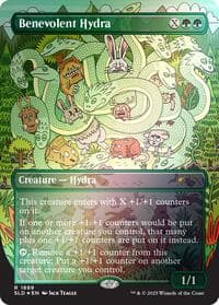 Benevolent Hydra (Rainbow Foil) - Secret Lair Drop Series - Magic: The Gathering card