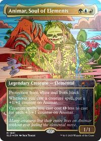 Animar, Soul of Elements (1891) (Rainbow Foil) - Secret Lair Drop Series - Magic: The Gathering card