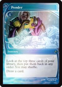 Ponder (Future Sight) - MagicFest Cards - Magic: The Gathering card