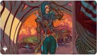 Aetherdrift Playmat for Magic: The Gathering - Borderless Racer 1: Sita Varma, Masked Racer - Ultra Pro Playmats - Playmats card