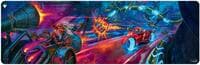 Aetherdrift 8ft Table Playmat for Magic: The Gathering - Goblin versus Chandra Attack - Ultra Pro Playmats - Playmats card