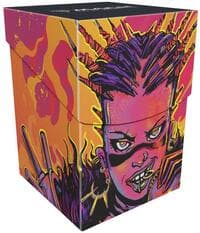 Aetherdrift - Borderless Racer 4: Far Fortune End Boss 100+ Deck Box for Magic: The Gathering - Ultra Pro Deck Boxes - Deck Boxes card