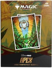 Aetherdrift - Serialized Card: The Aetherspark APEX Deck Protector Sleeves for Magic: The Gathering (105-pack) - Ultra Pro Card Sleeves - Card Sleeves card