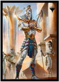 Aetherdrift - Commander B: Amonkhet Eternal Might Standard Deck Protector Sleeves for Magic: The Gathering (100-pack) - Ultra Pro Card Sleeves - Card Sleeves card
