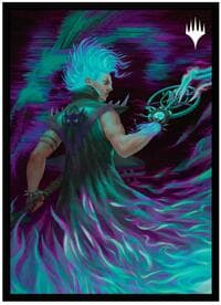 Aetherdrift - Borderless Racer 2: Winter Cursed Rider Standard Deck Protector Sleeves for Magic: The Gathering (100-pack) - Ultra Pro Card Sleeves - Card Sleeves card