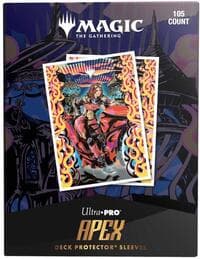 Aetherdrift - Variant Art PW: Chandra, Spark Hunter APEX Deck Protector Sleeves for Magic: The Gathering (105-pack) - Ultra Pro Card Sleeves - Card Sleeves card