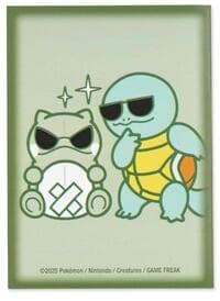 Pokemon TCG: Pokemon Center Exclusive - Substitute & Squirtle (65 Pack) - Pokemon International Card Sleeves - Card Sleeves card