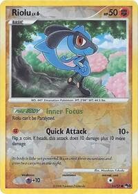 Riolu (Cracked Ice Holo) - Miscellaneous Cards & Products - Pokemon card
