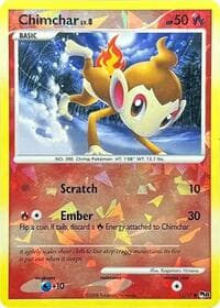 Chimchar (Cracked Ice Holo) - POP Series 8 - Pokemon card