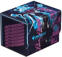 Magic: The Gathering Aetherdrift Sidewinder 100+ Xenoskin Deck Box - Oildeep Gearhulk - Ultimate Guard Deck Boxes - Deck Boxes card