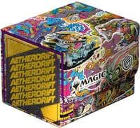 Magic: The Gathering Aetherdrift Sidewinder 100+ Xenoskin Deck Box - Revved-Up Racers - Ultimate Guard Deck Boxes - Deck Boxes card