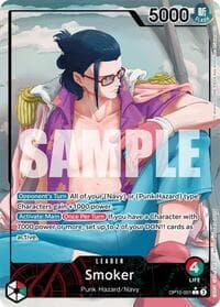 Smoker (001) (Parallel) - Royal Blood - One Piece Card Game card
