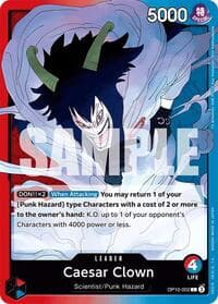 Caesar Clown (002) - Royal Blood - One Piece Card Game card