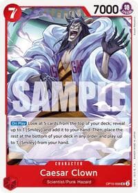 Caesar Clown (006) - Royal Blood - One Piece Card Game card