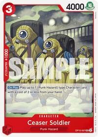 Ceaser Soldier - Royal Blood - One Piece Card Game card