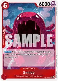 Smiley - Royal Blood - One Piece Card Game card