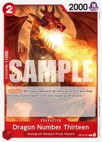 Dragon Number Thirteen - Royal Blood - One Piece Card Game card