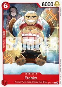 Franky (014) - Royal Blood - One Piece Card Game card