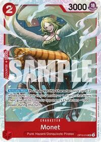 Monet - Royal Blood - One Piece Card Game card