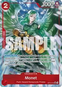 Monet (Parallel) - Royal Blood - One Piece Card Game card