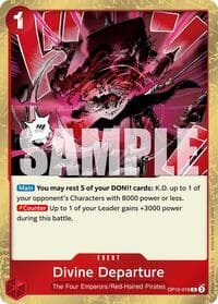 Divine Departure - Royal Blood - One Piece Card Game card