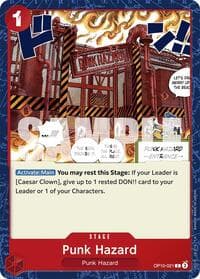 Punk Hazard - Royal Blood - One Piece Card Game card