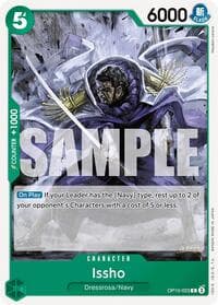 Issho - Royal Blood - One Piece Card Game card
