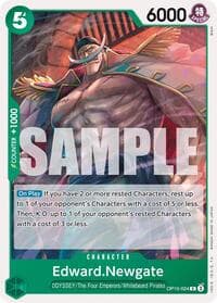 Edward.Newgate - Royal Blood - One Piece Card Game card