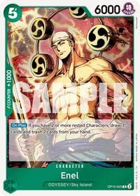 Enel - Royal Blood - One Piece Card Game card